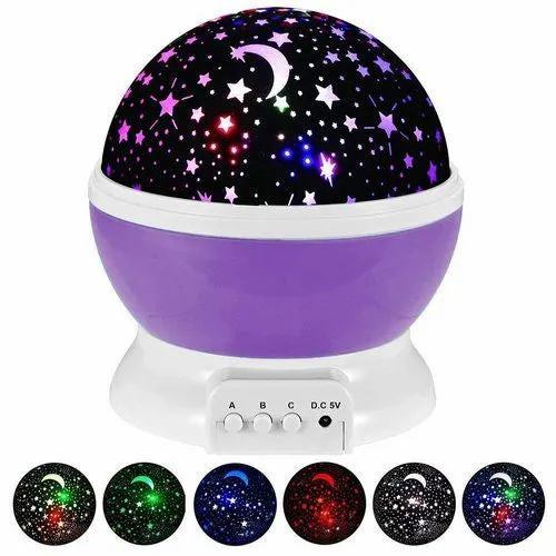 Star Master Dream Rotating Color Changing Projection Lamp