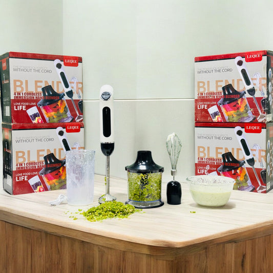 Imported Rechargeable 4 in 1 Hand Blender Set