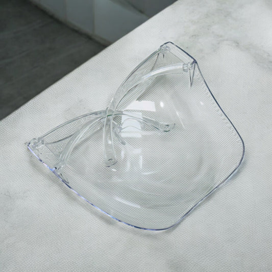 Men's and women's protective glasses, face shield