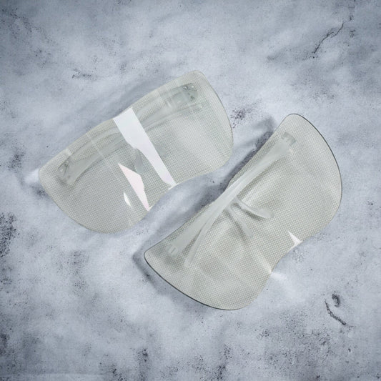 Small Men's and women's protective glasses, face shield | 2 Pcs Set