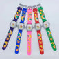 3D Doll Character Analog Watch For Kids | 7pcs Set