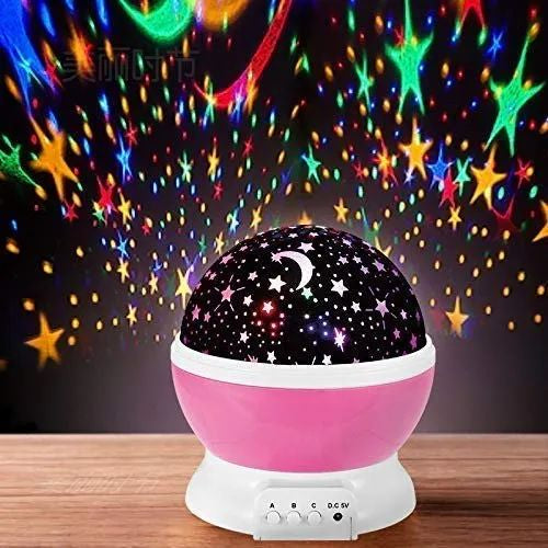 Star Master Dream Rotating Color Changing Projection Lamp