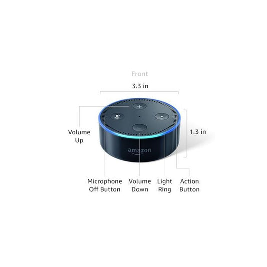Amazon Echo Dot 2nd Generation - Voice Control Device