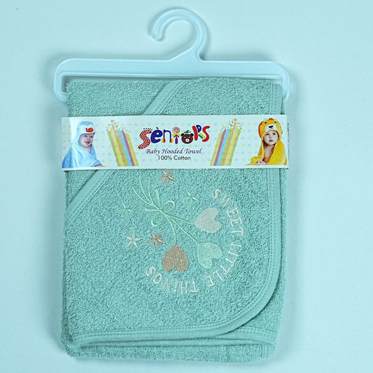 Soft & Absorbent Baby Hooded Towel | Perfect For Newborns - Pack of 2